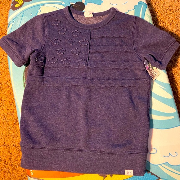GAP boys short sleeve sweatshirt - Picture 1 of 2